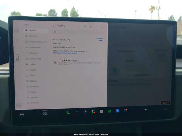 2023 TESLA MODEL X