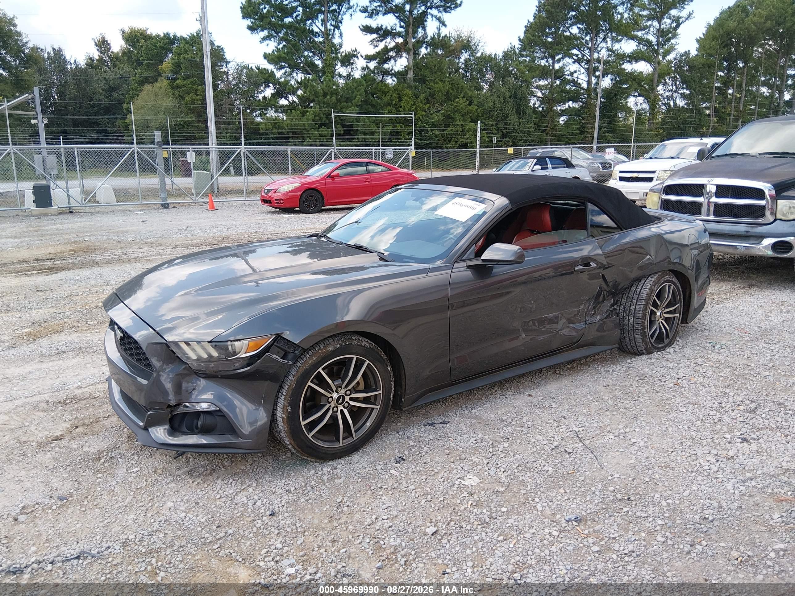 2017 FORD MUSTANG ECOBOOST PREMIUM — I2