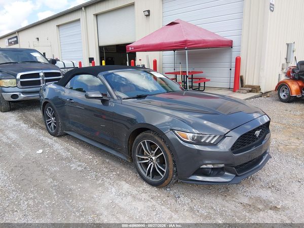 2017 FORD MUSTANG ECOBOOST PREMIUM — I1