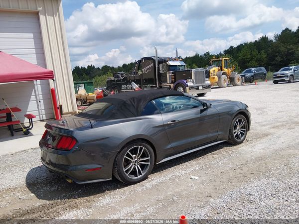 2017 FORD MUSTANG ECOBOOST PREMIUM — I4