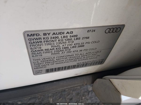 2024 AUDI Q5