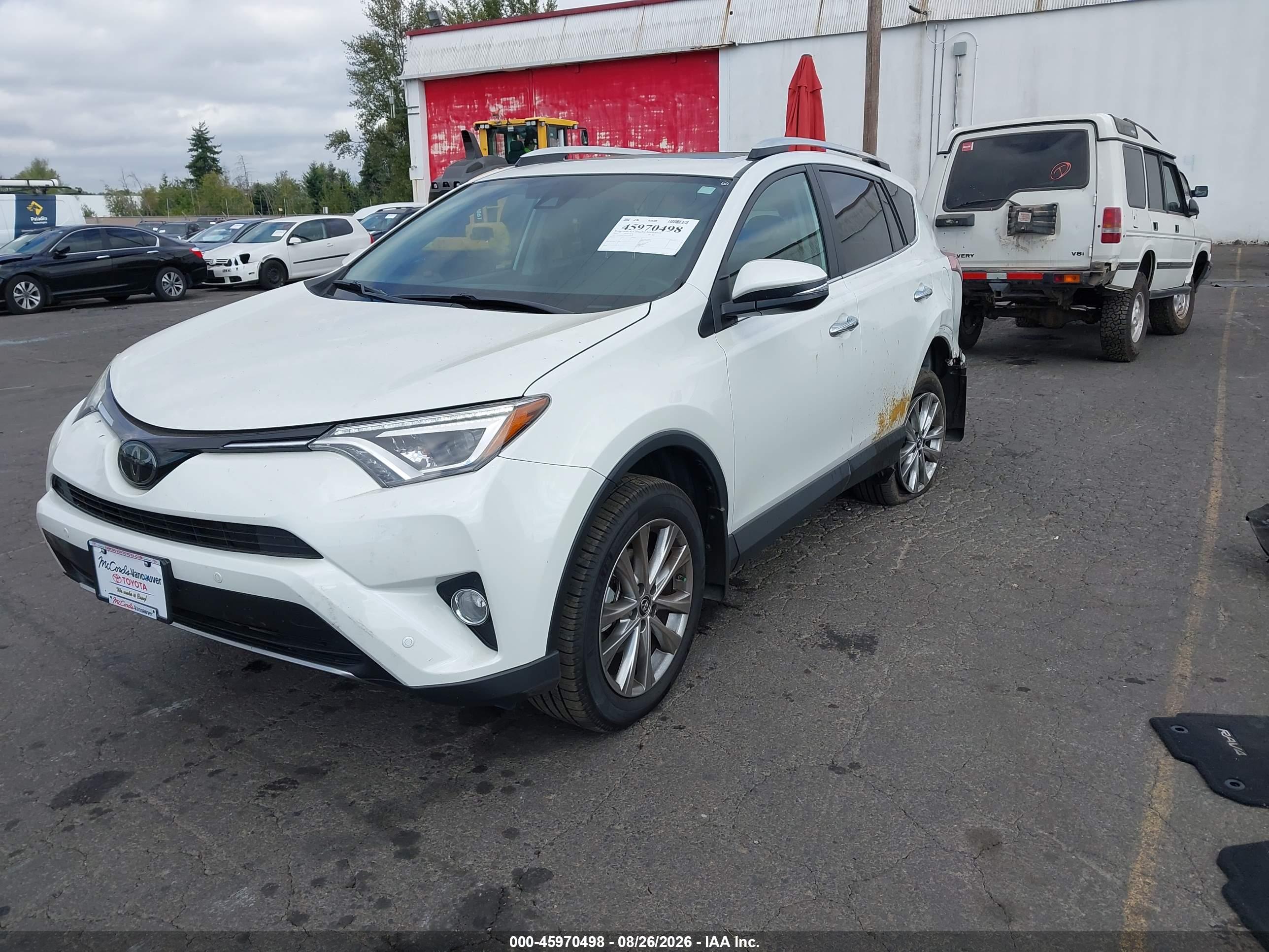 2016 TOYOTA RAV4 LIMITED — I2