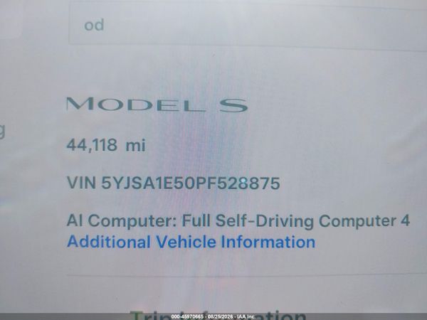 2023 TESLA MODEL S