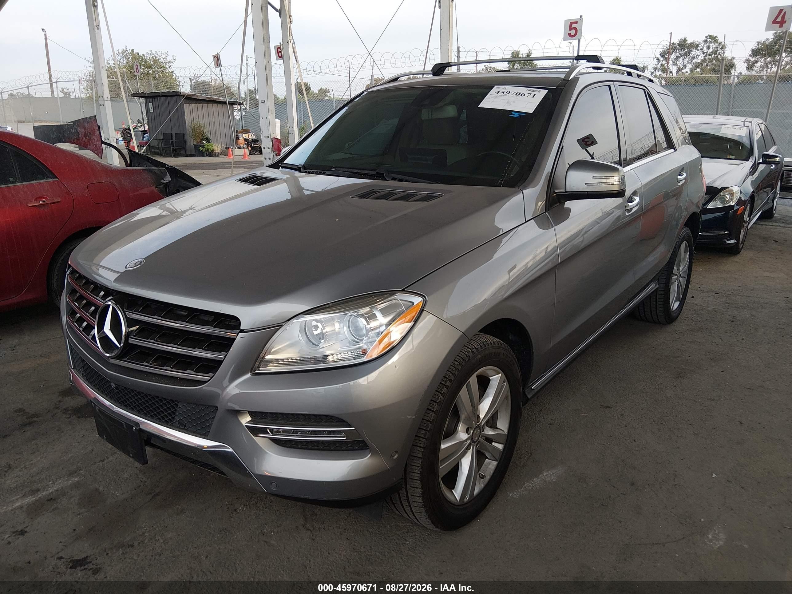 2014 MERCEDES-BENZ ML 350 4MATIC — I2