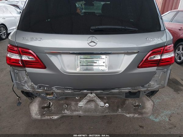2014 MERCEDES-BENZ ML 350 4MATIC — I6