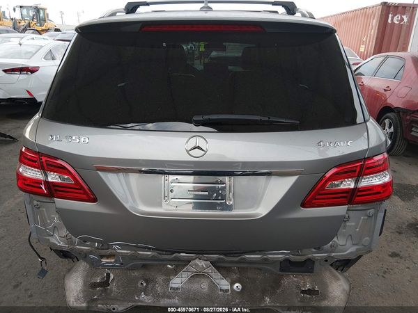 2014 MERCEDES-BENZ ML 350 4MATIC — I119