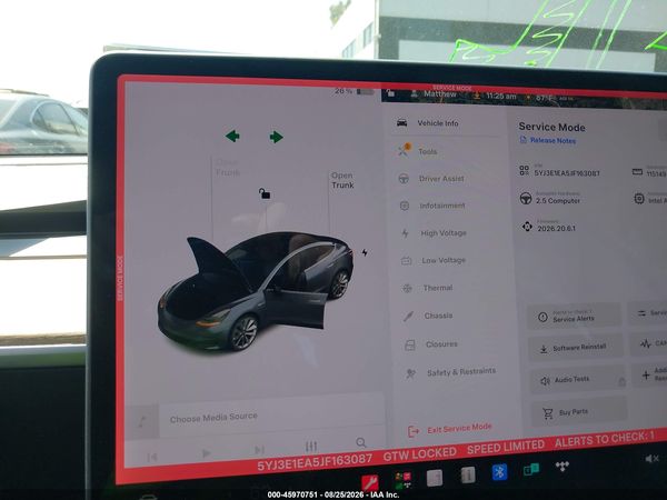 2018 TESLA MODEL 3 LONG RANGE/MID RANGE
