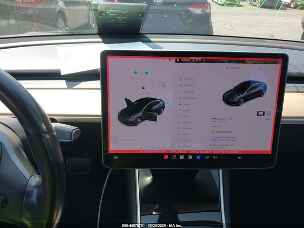 2018 TESLA MODEL 3 LONG RANGE/MID RANGE