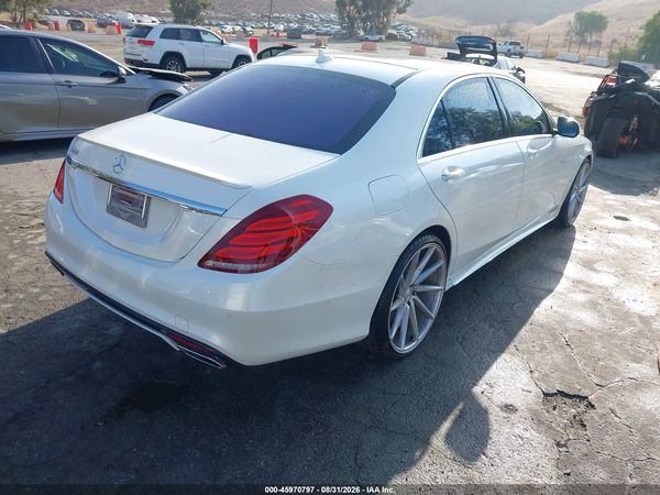 2015 MERCEDES-BENZ S 550 S550 — I4