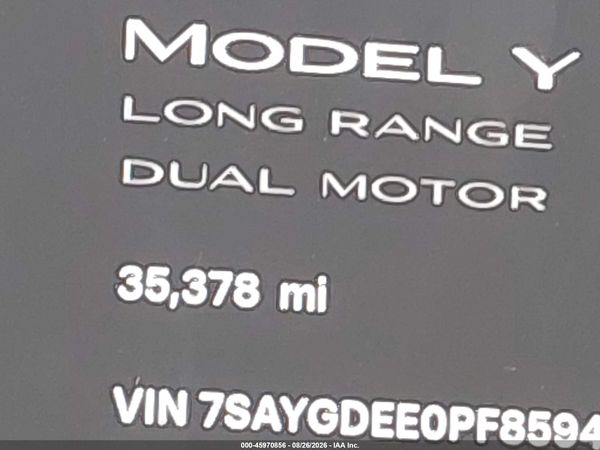 2023 TESLA MODEL Y — I118