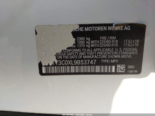 2020 BMW X3 SDRIVE30I — I9