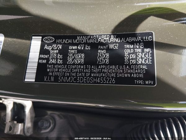 2025 HYUNDAI TUCSON SEL CONVENIENCE