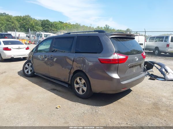2016 TOYOTA SIENNA LE 8 PASSENGER — I3