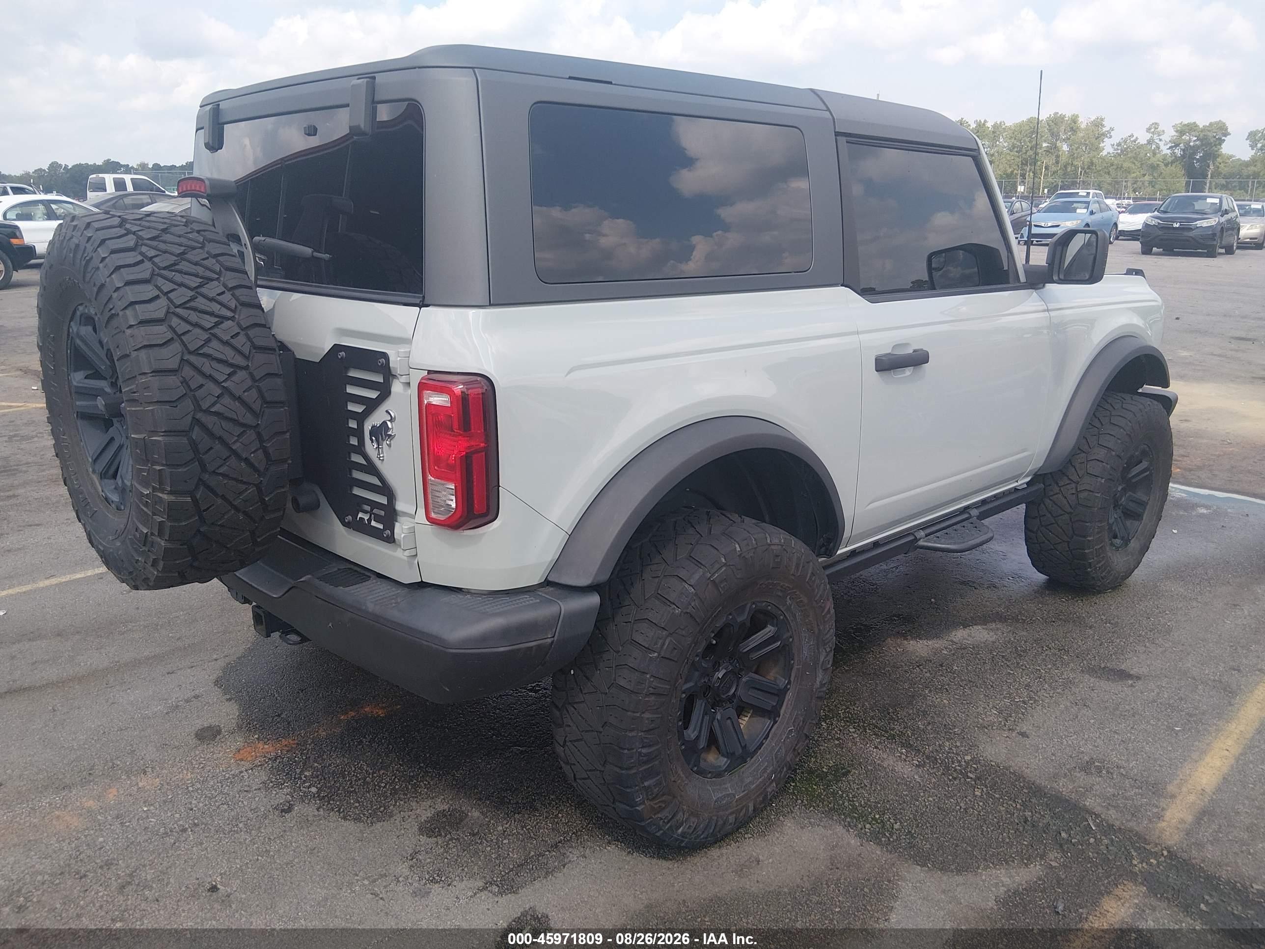 2022 FORD BRONCO BLACK DIAMOND — I4