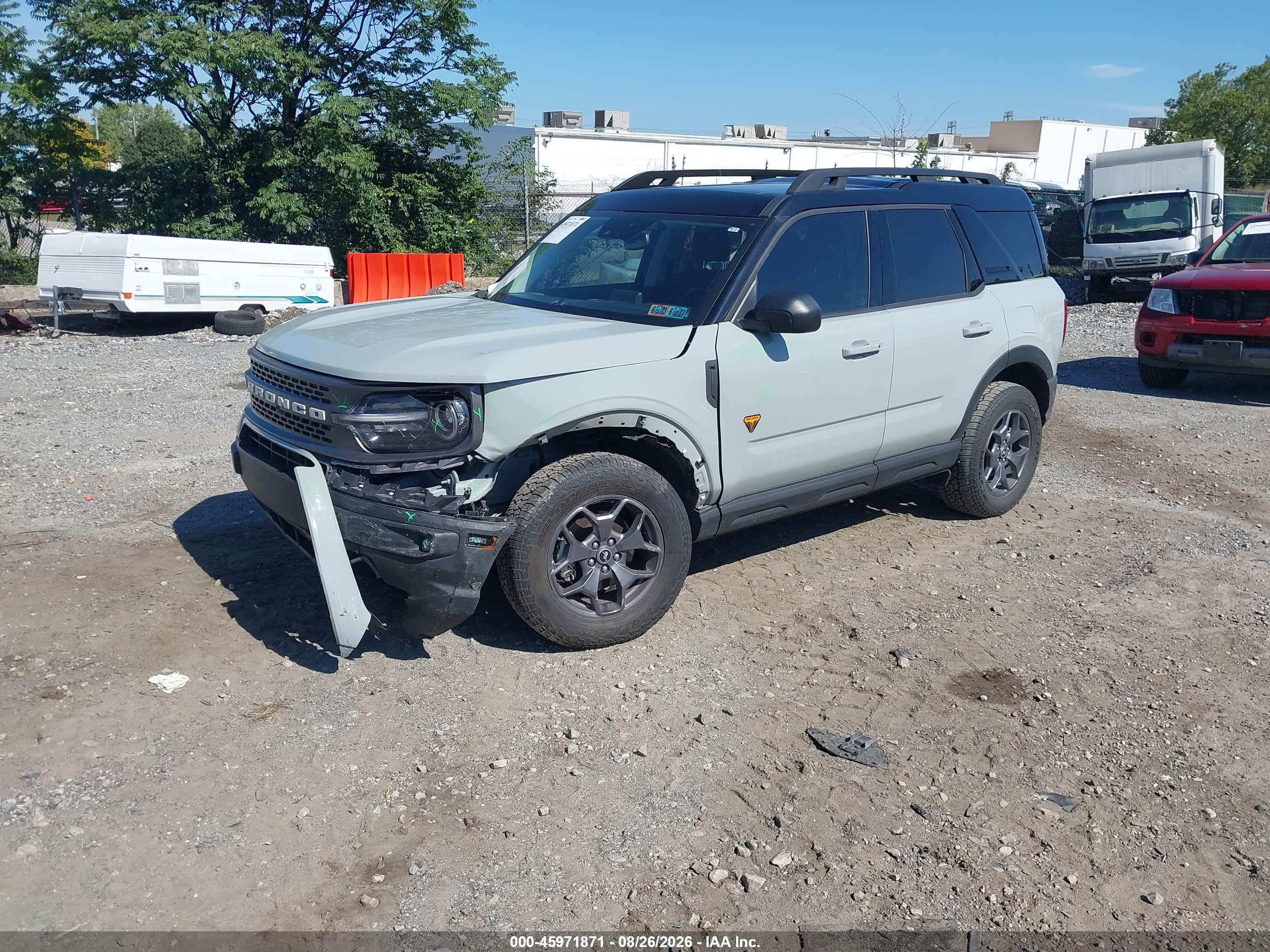 2024 FORD BRONCO SPORT BADLANDS — I2