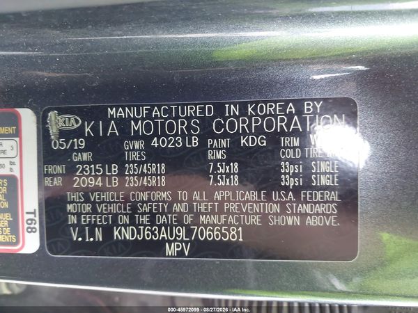 2020 KIA SOUL GT-LINE