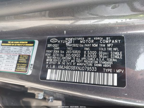 2022 GENESIS GV80 2.5T AWD