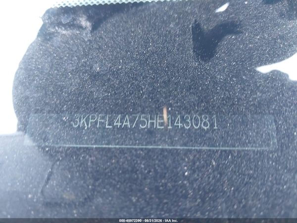 2017 KIA FORTE LX