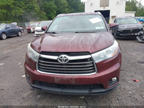 2016 TOYOTA HIGHLANDER XLE V6