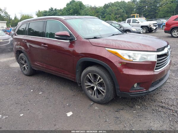 2016 TOYOTA HIGHLANDER XLE V6