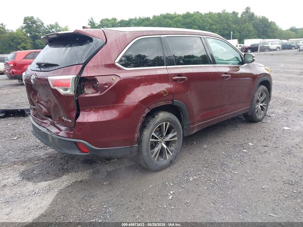2016 TOYOTA HIGHLANDER XLE V6