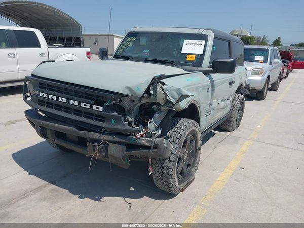 2021 FORD BRONCO BLACK DIAMOND — I2