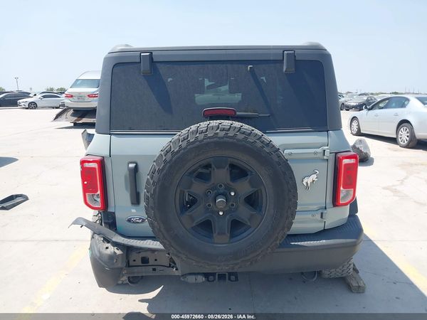 2021 FORD BRONCO BLACK DIAMOND — I119
