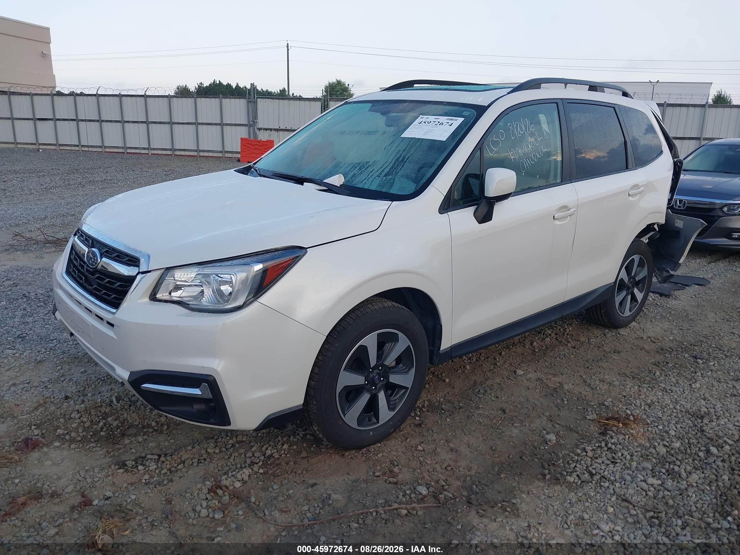 2018 SUBARU FORESTER 2.5I PREMIUM — I2