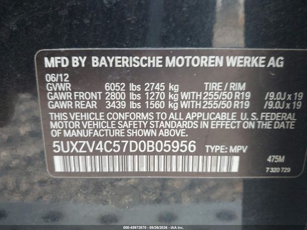 2013 BMW X5