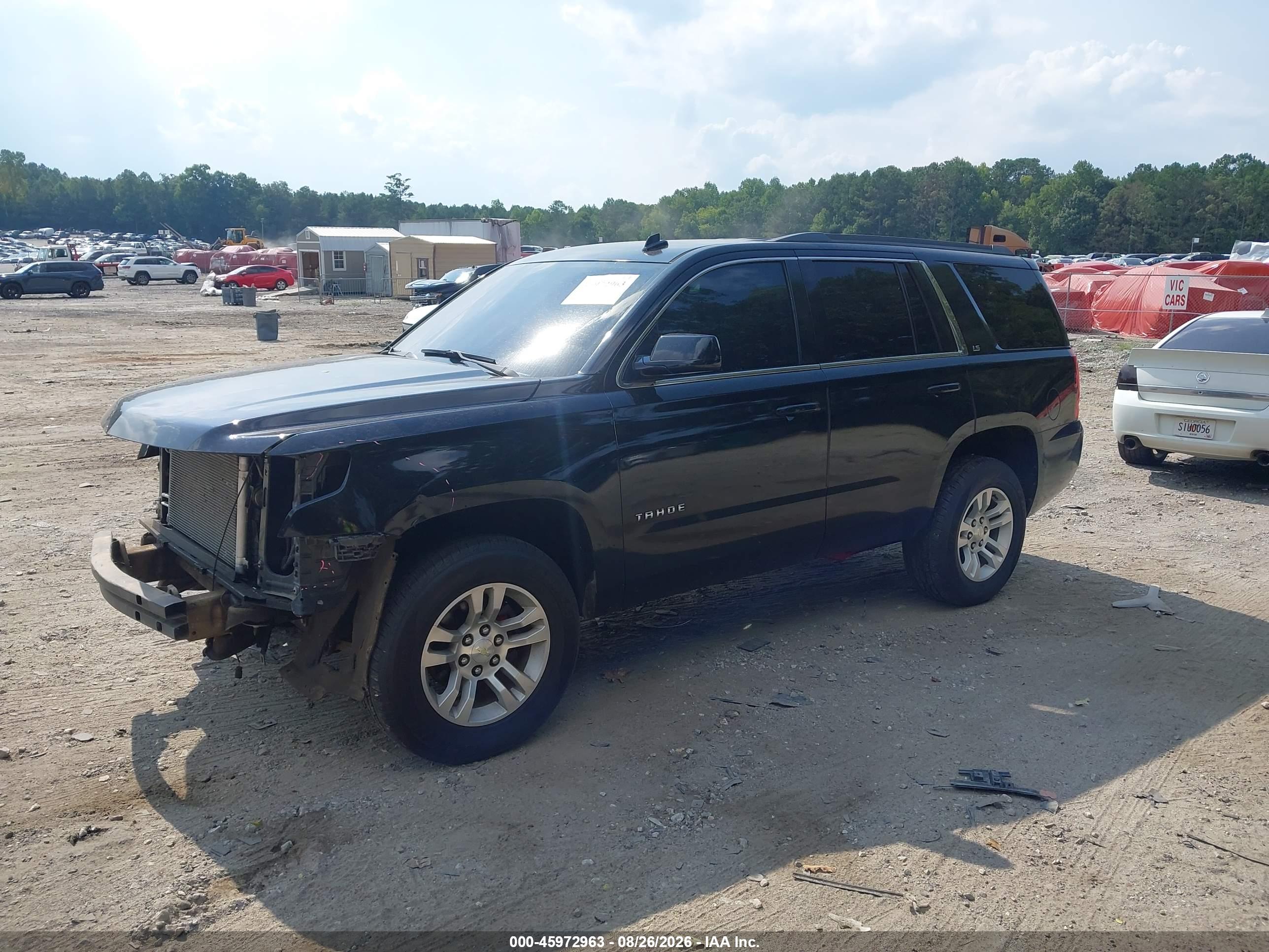2015 CHEVROLET TAHOE LS — I2