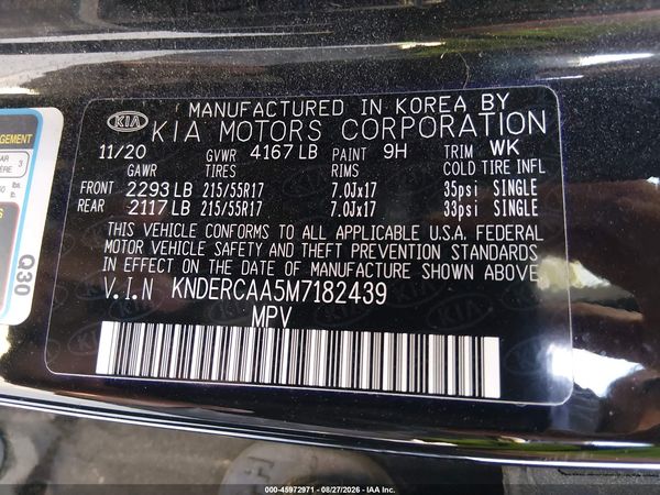 2021 KIA SELTOS EX — I9