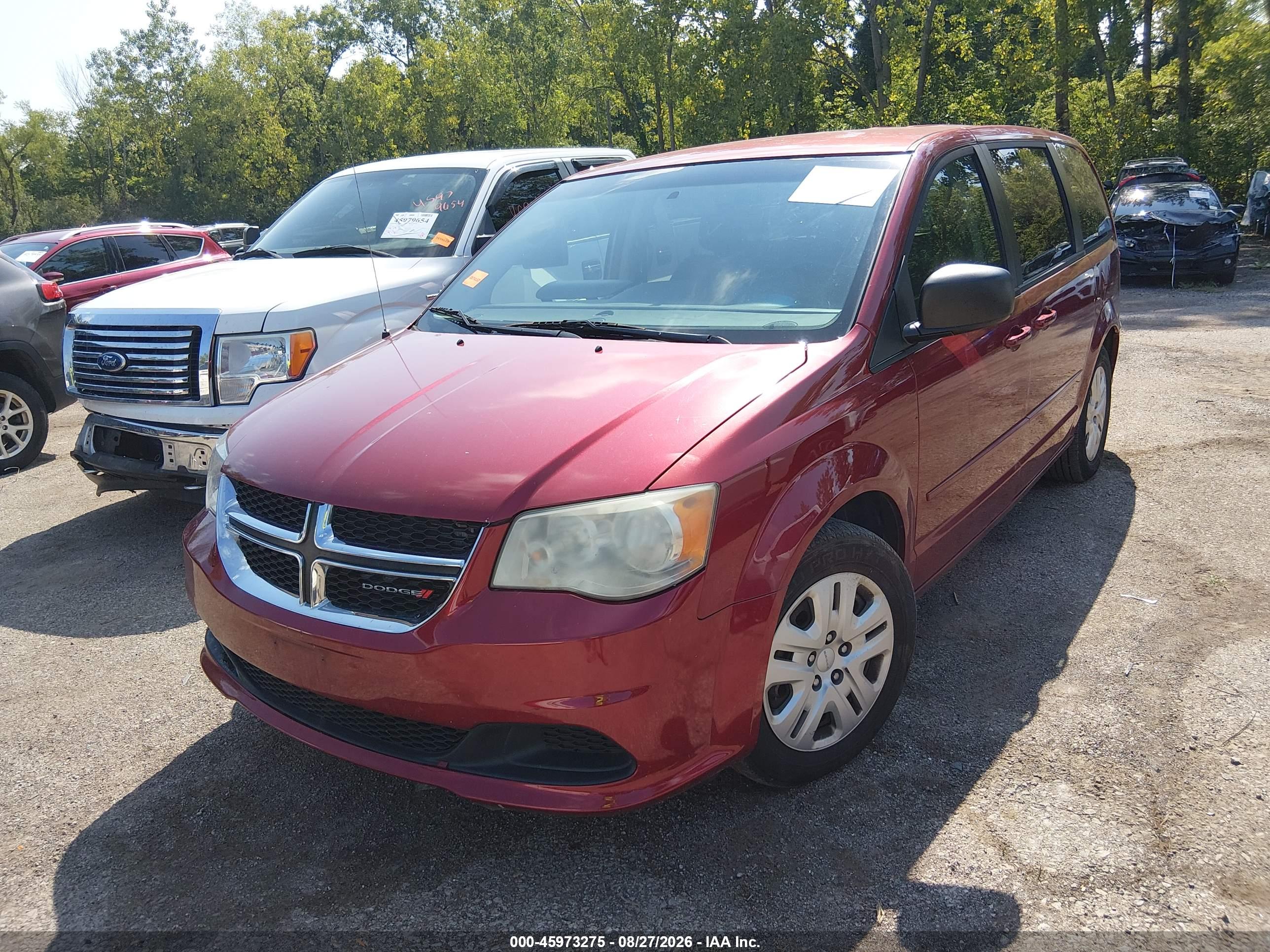 2014 DODGE GRAND CARAVAN SE — I2