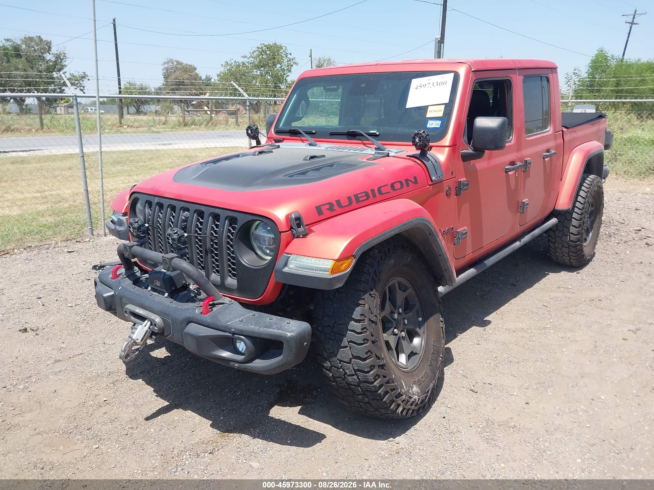 2020 JEEP GLADIATOR RUBICON 4X4 — I2