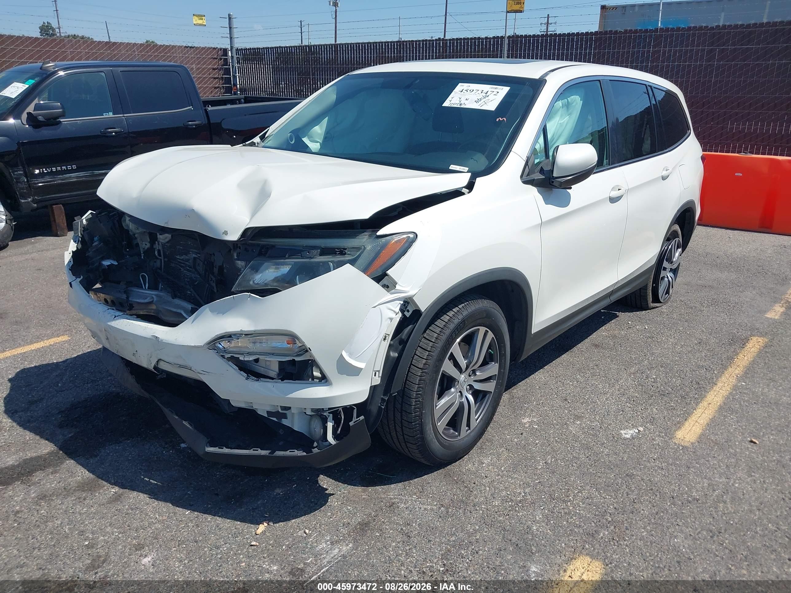 2017 HONDA PILOT EX-L — I2