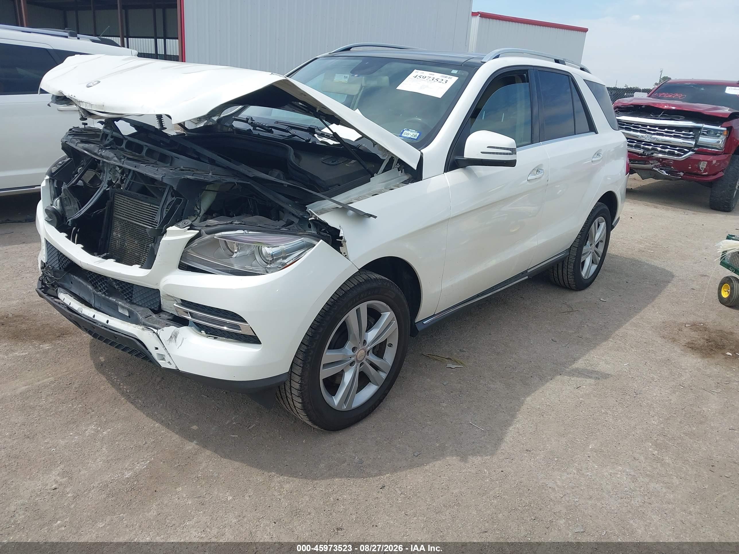 2013 MERCEDES-BENZ ML 350 ML350 — I2
