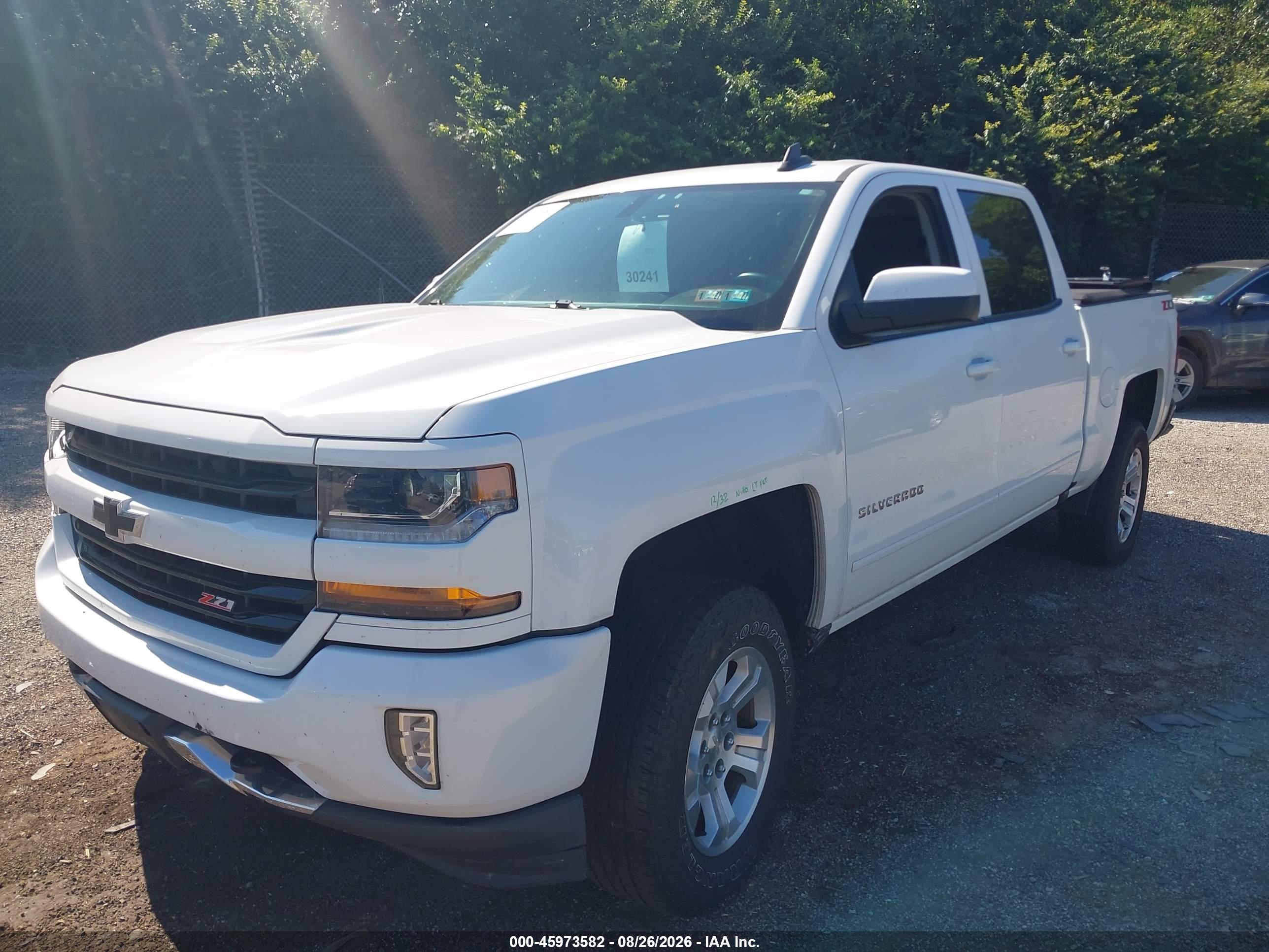 2018 CHEVROLET SILVERADO 1500 2LT — I2