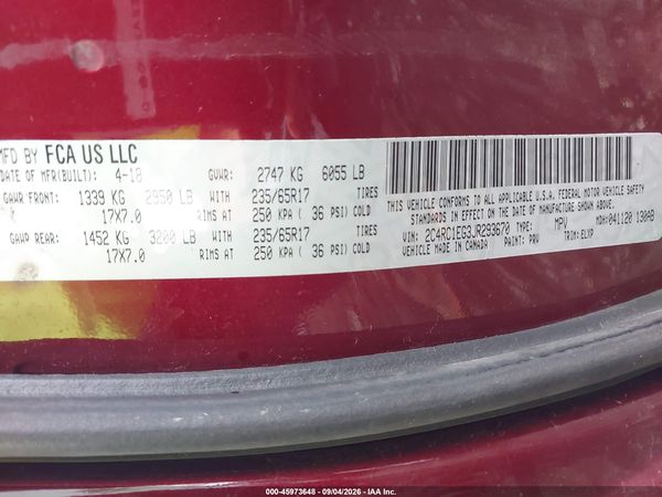 2018 CHRYSLER PACIFICA TOURING L PLUS