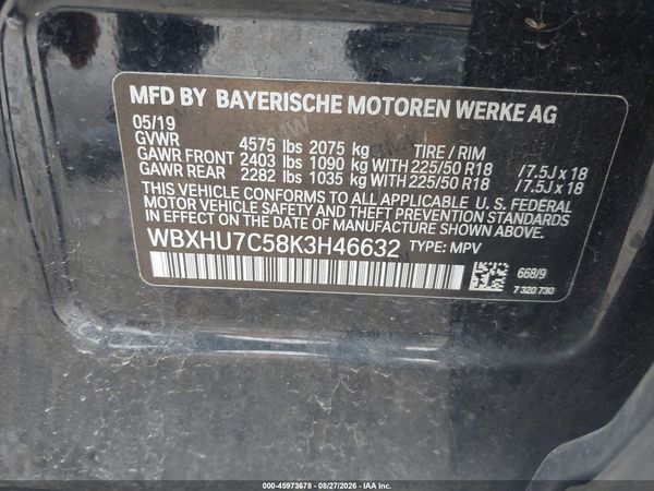 2019 BMW X1 SDRIVE28I