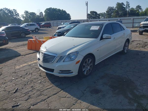 2012 MERCEDES-BENZ E 350 4MATIC — I2