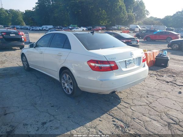 2012 MERCEDES-BENZ E 350 4MATIC — I3