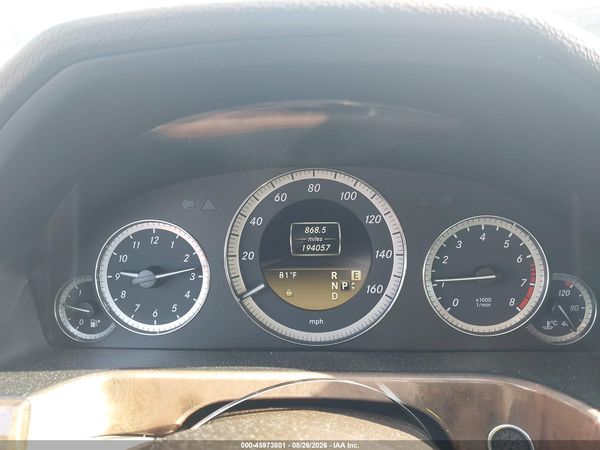 2012 MERCEDES-BENZ E 350 4MATIC — I7