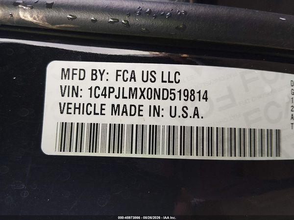 2022 JEEP CHEROKEE LATITUDE LUX FWD — I9