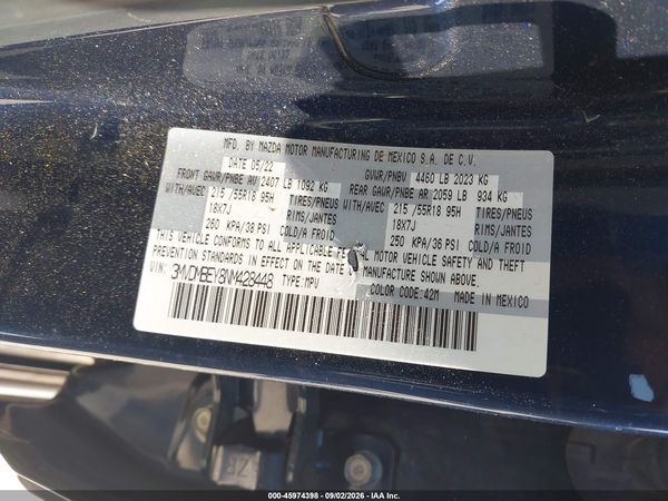 2022 MAZDA CX-30 2.5 TURBO PREMIUM PLUS