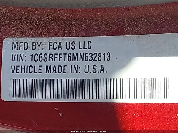 2021 RAM 1500 BIG HORN  4X4 5'7 BOX