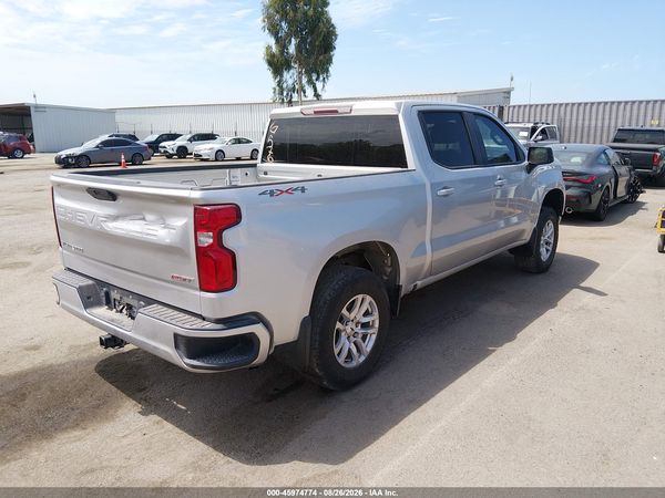 2020 CHEVROLET SILVERADO 1500 4WD  SHORT BED RST — I4