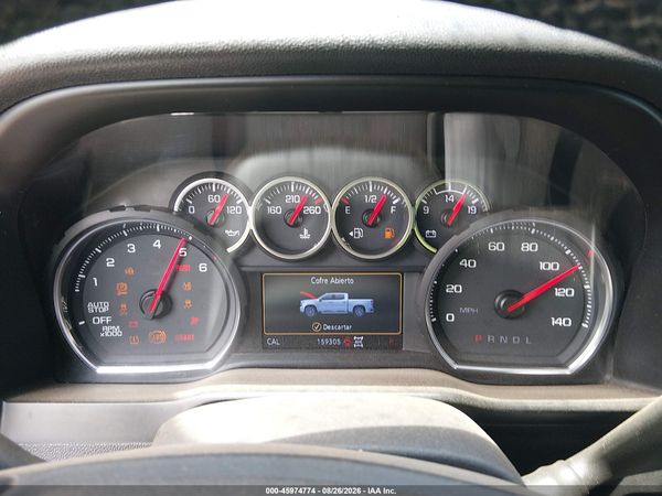 2020 CHEVROLET SILVERADO 1500 4WD  SHORT BED RST — I7