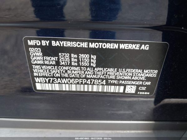 2023 BMW I4 EDRIVE40