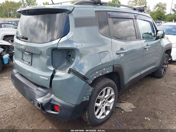 2017 JEEP RENEGADE LATITUDE 4X4 — I4
