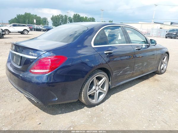 2017 MERCEDES-BENZ C 300 SPORT 4MATIC — I4