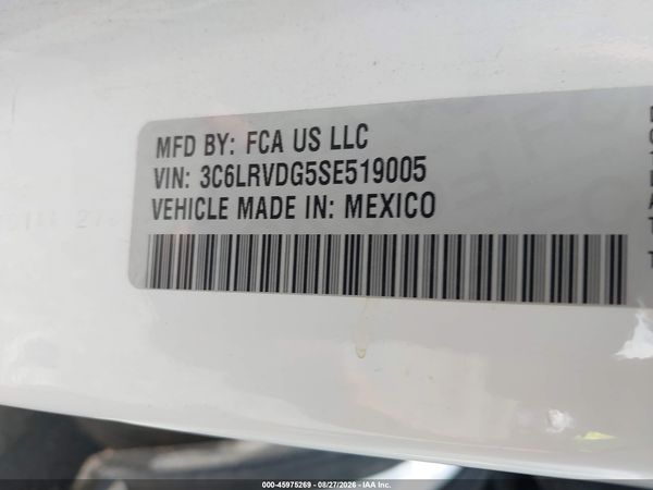 2025 RAM PROMASTER 2500